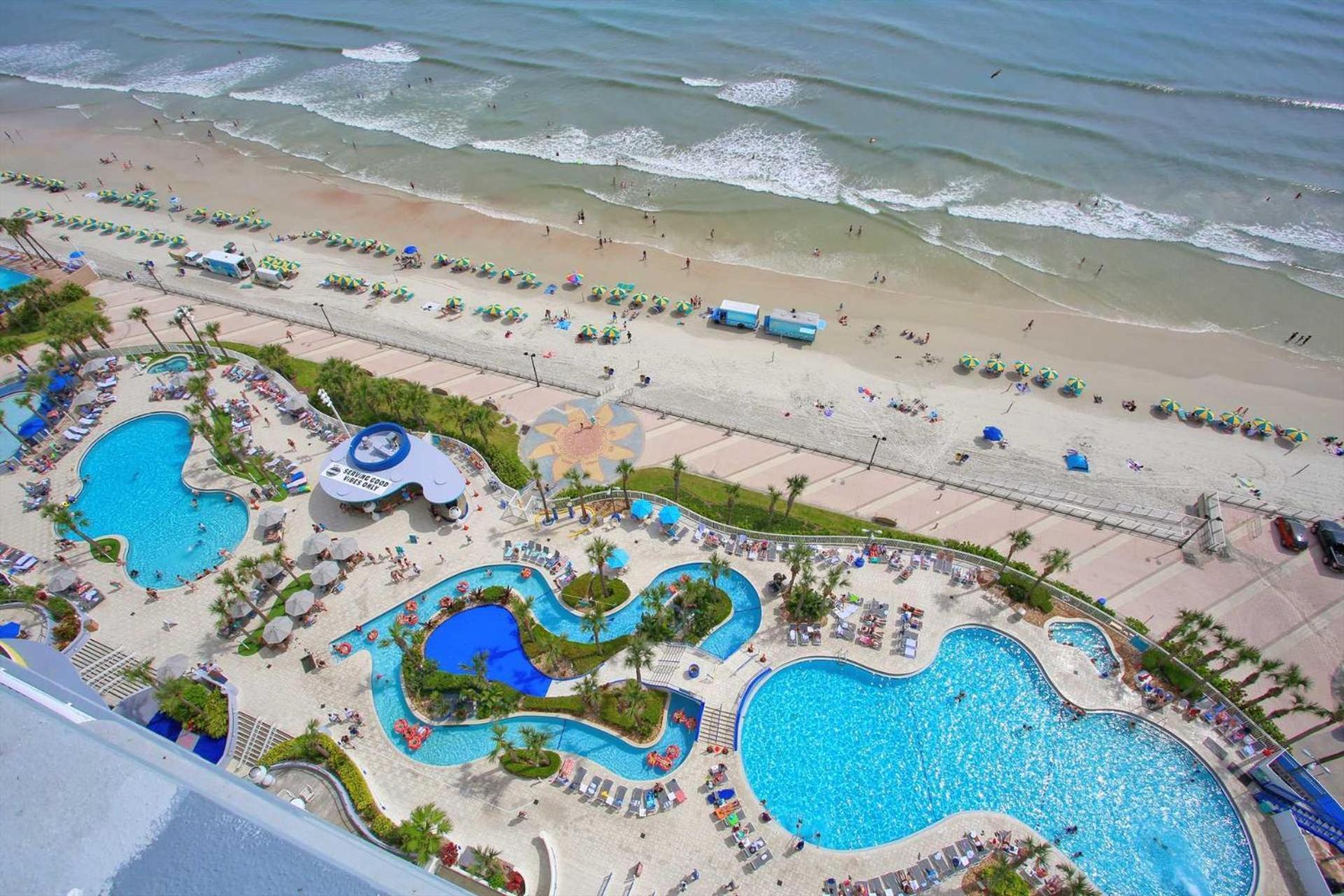 Beach Paradise Penthouse Ocean Walk Resort Daytona เดย์โทนาบีช ภายนอก รูปภาพ